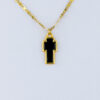 Κολιέ gold cross