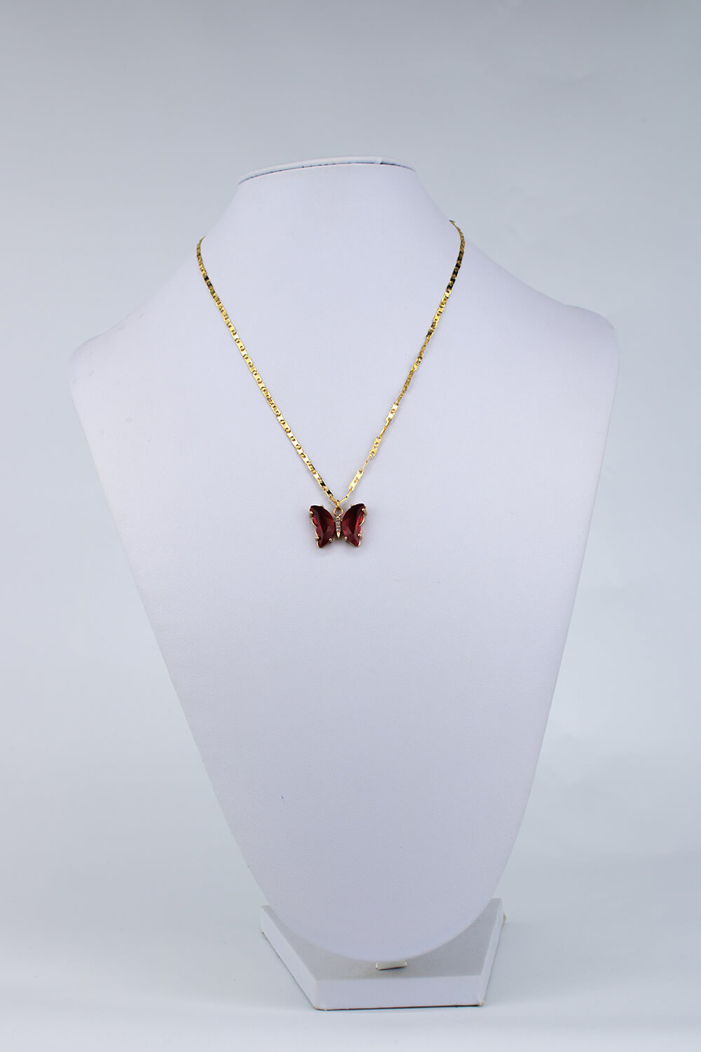 Κολιέ Butterfly effect red